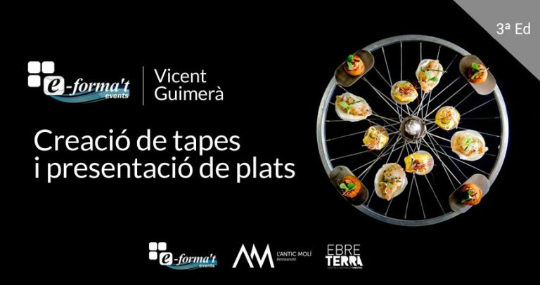 3ª EDICIÓ de creació de tapes i presentació de plats